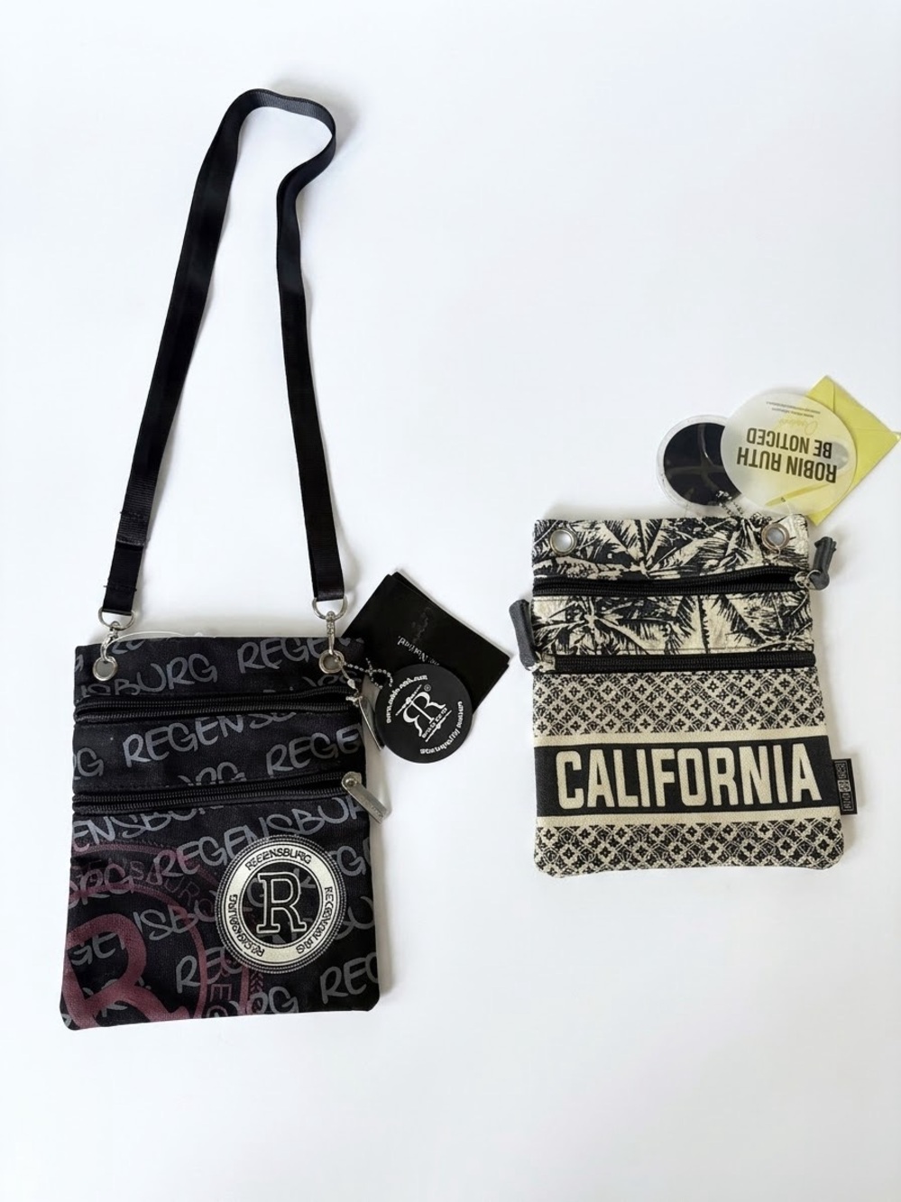 Robin Ruth NWT Regensburg Crossbody + California Travel Pouch Bundle